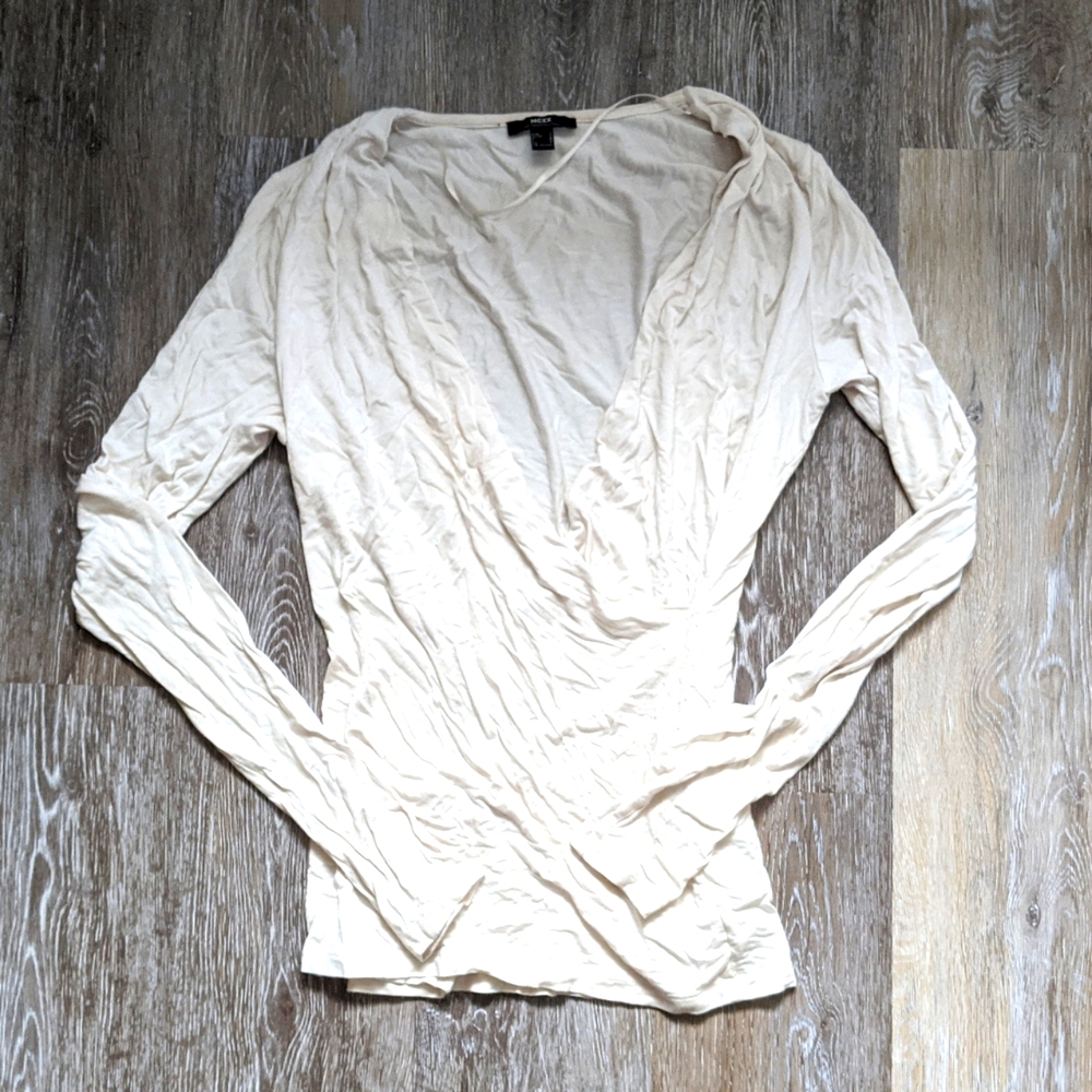 Mexx Cream Wrap Shirt